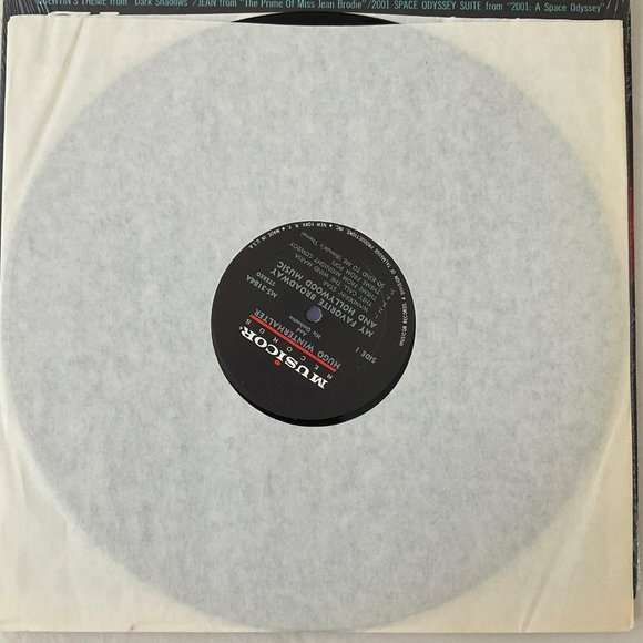 Hugo Winterhalter: My Favorite Broadway & Hollywood Music Vintage Vinyl Record - Picture 4 of 9